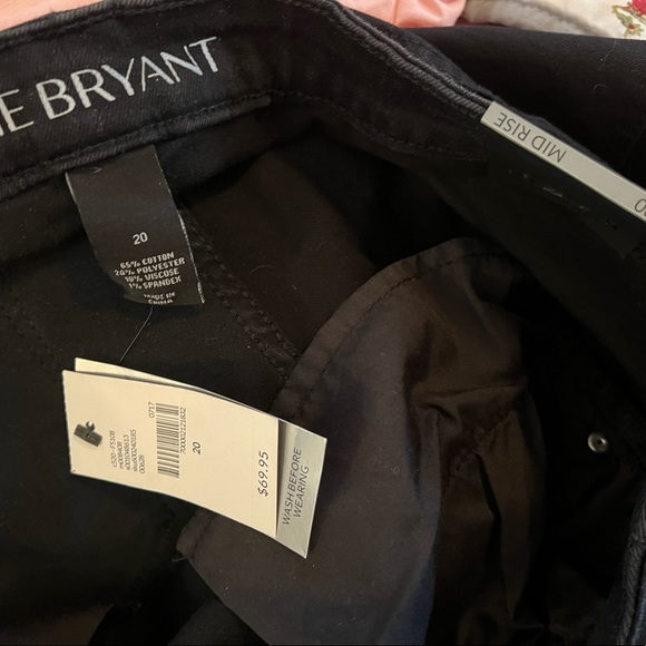 BNWT-Lane Bryant-MID RISE SKINNY - BLACK Size 20 - Picture 3 of 5
